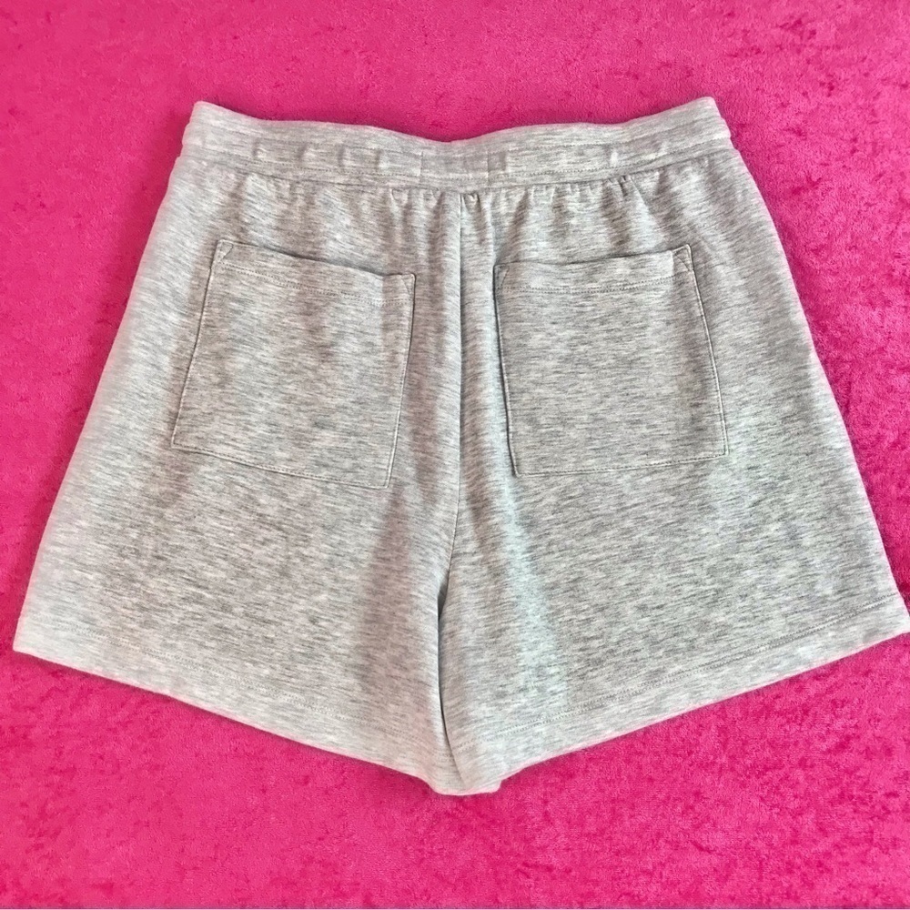 LOU & GREY SP Grey Super Soft Shorts S PETITE Adjustable Tie Elastic Waist NWT - Picture 6 of 13